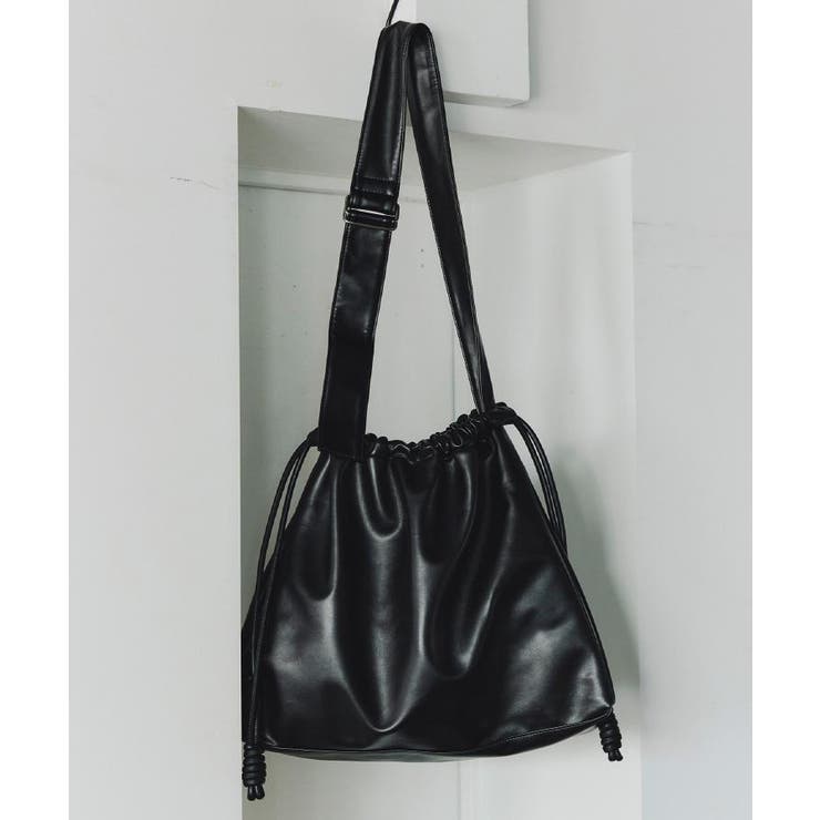 ブラック(419) | ルーズビッグショルダーバッグ／たすき掛け／ビッグ／A4サイズ収納可能 | tk.TAKEO KIKUCHI