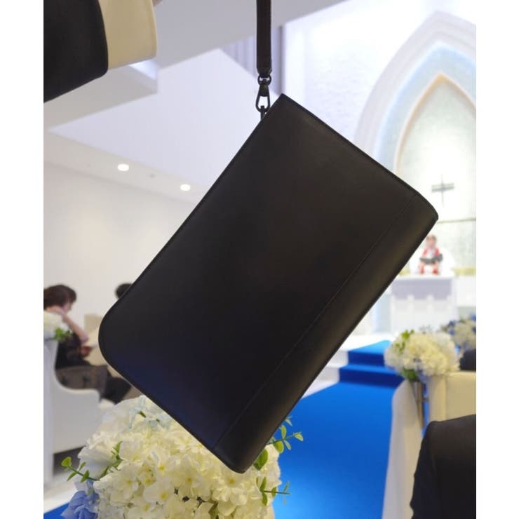 リアルレザークラッチ（冠婚葬祭OK） | tk.TAKEO KIKUCHI | 詳細画像1 