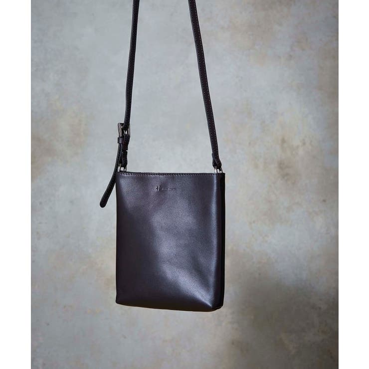 ブラウン(043) | 【WEB限定】リアルレザーショルダーポーチ | tk.TAKEO KIKUCHI