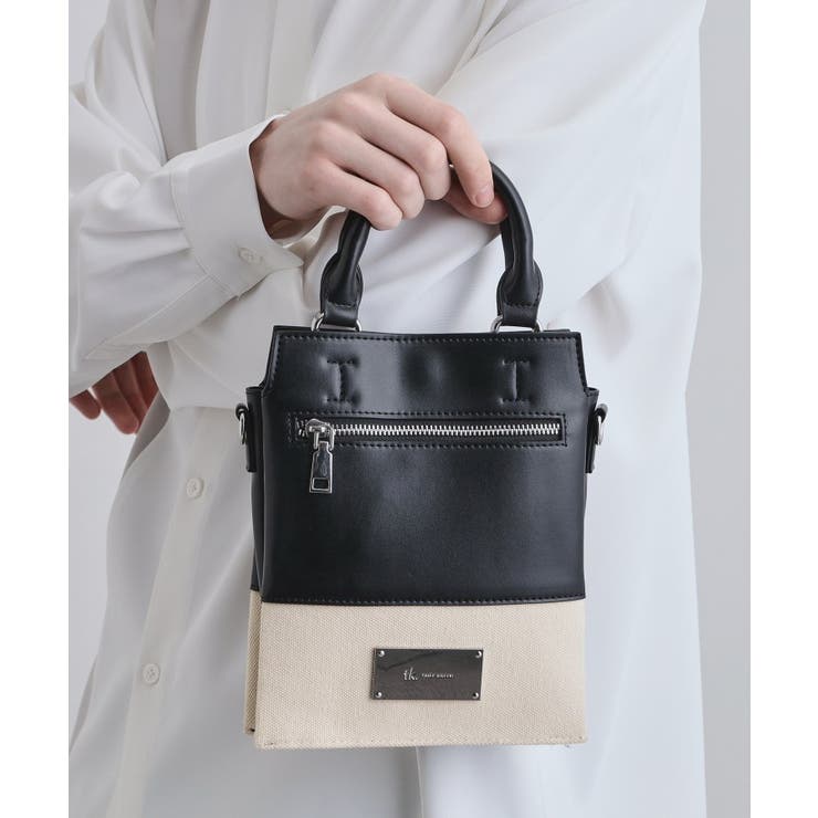 ツートンミニZIPショルダーバッグ | tk.TAKEO KIKUCHI | 詳細画像21 