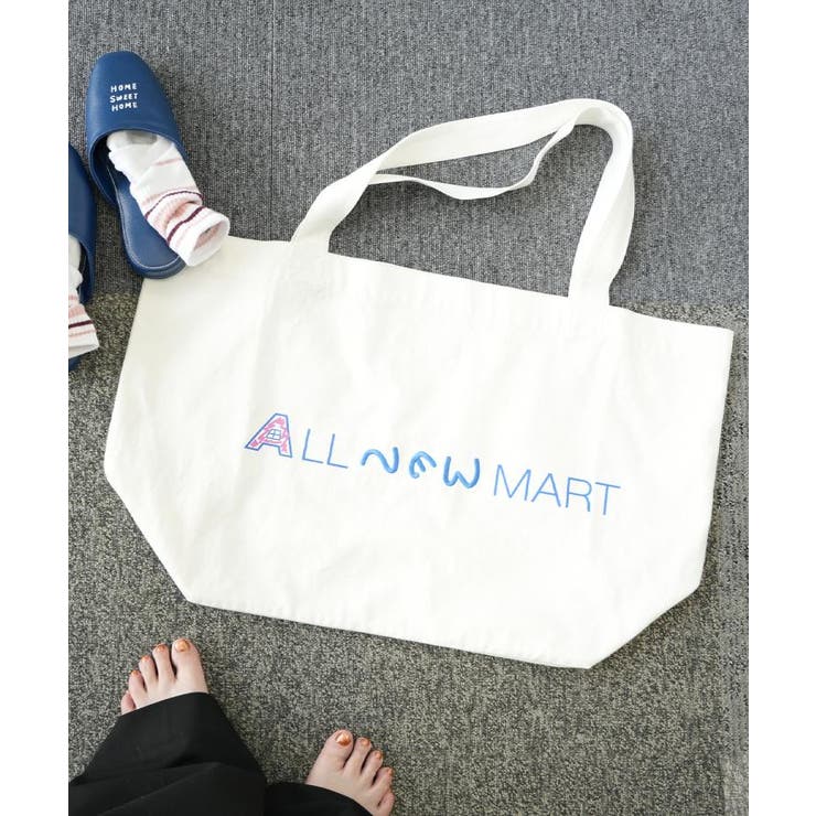 アイボリー(004) | ALL NEW MART ビッグトートバッグ | ALL NEW MART