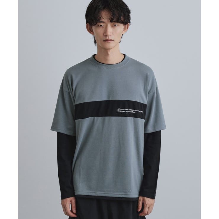 フェイクレイヤードカットソー | tk.TAKEO KIKUCHI | 詳細画像13 