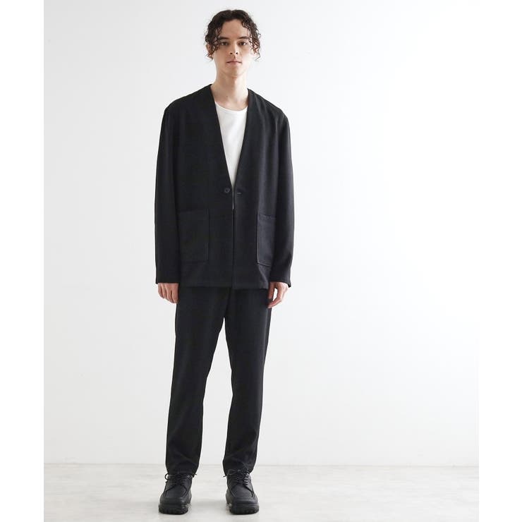 【セットアップ対応】ポリツイルノーカラージャケット | tk.TAKEO KIKUCHI | 詳細画像6 