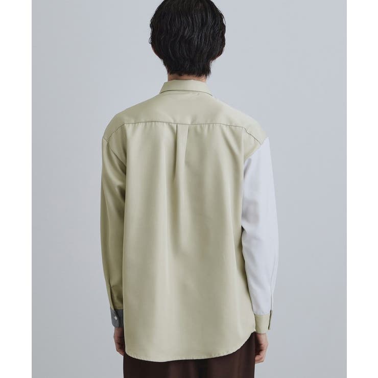 グレンチェック切替シャツ | tk.TAKEO KIKUCHI | 詳細画像15 