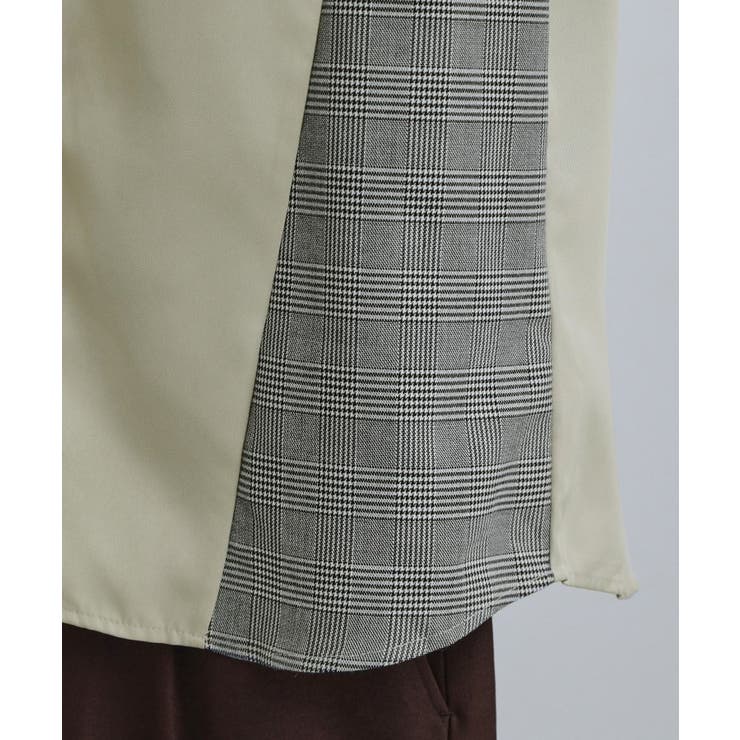 グレンチェック切替シャツ | tk.TAKEO KIKUCHI | 詳細画像19 