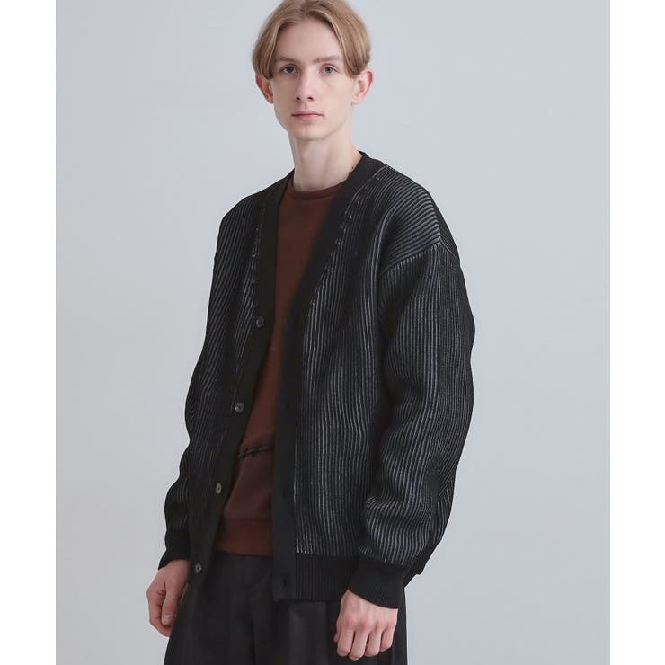 ブラック(019) | プレーティングカーディガン | tk.TAKEO KIKUCHI