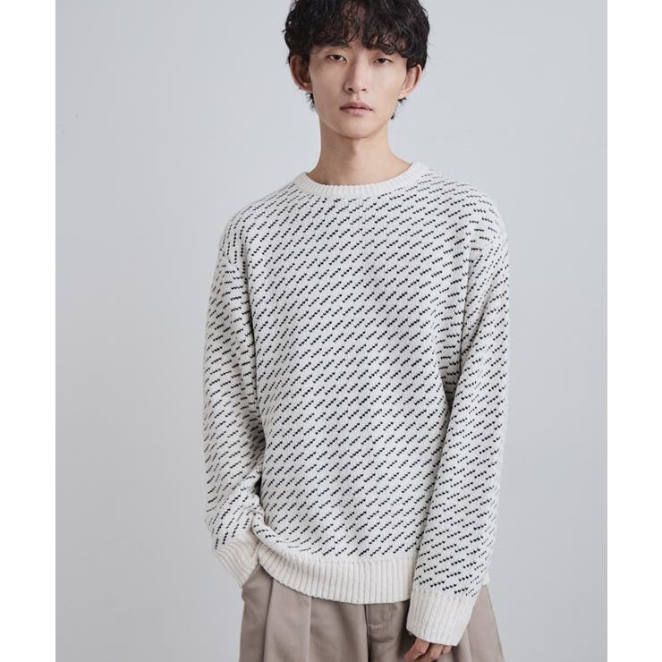 アイボリー(004) | バーズアイモールニット | tk.TAKEO KIKUCHI