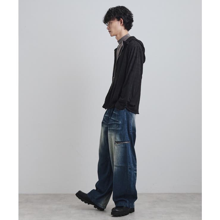 ジャカードジップパーカー | tk.TAKEO KIKUCHI | 詳細画像7 