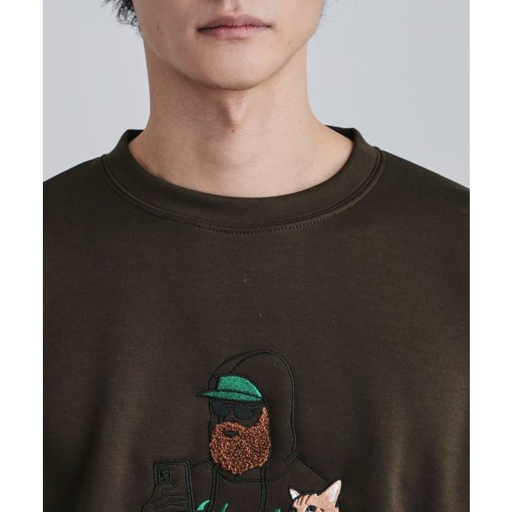 ヒゲサガラスウェット | tk.TAKEO KIKUCHI | 詳細画像16 