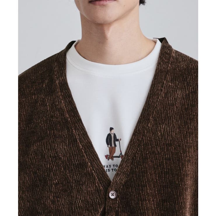 モールニットソーVカーディガン | tk.TAKEO KIKUCHI | 詳細画像16 