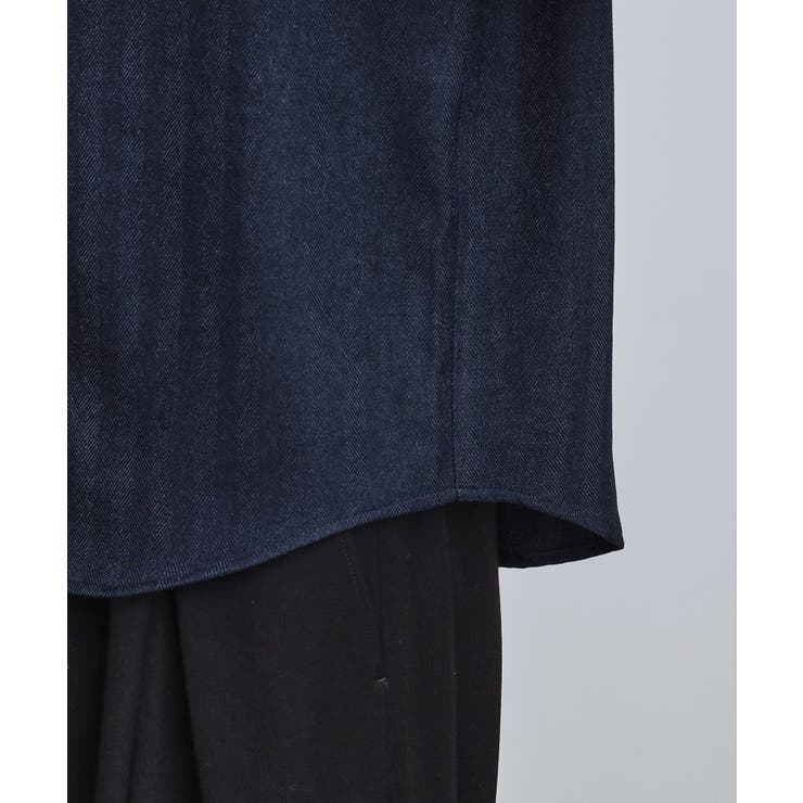 ウール調へリンボンシャツ | tk.TAKEO KIKUCHI | 詳細画像19 