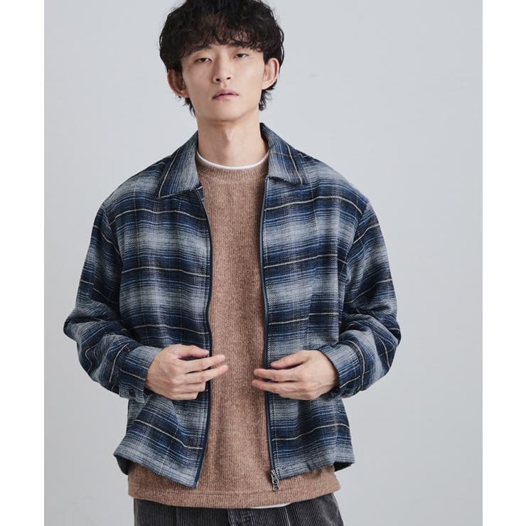 モールチェックZIPシャツ | tk.TAKEO KIKUCHI | 詳細画像6 