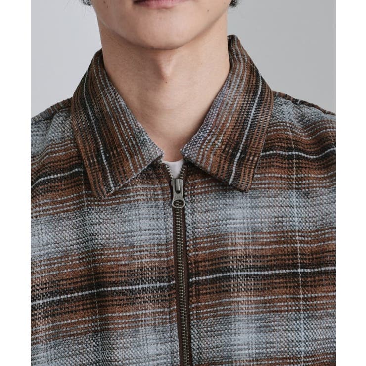 モールチェックZIPシャツ | tk.TAKEO KIKUCHI | 詳細画像18 