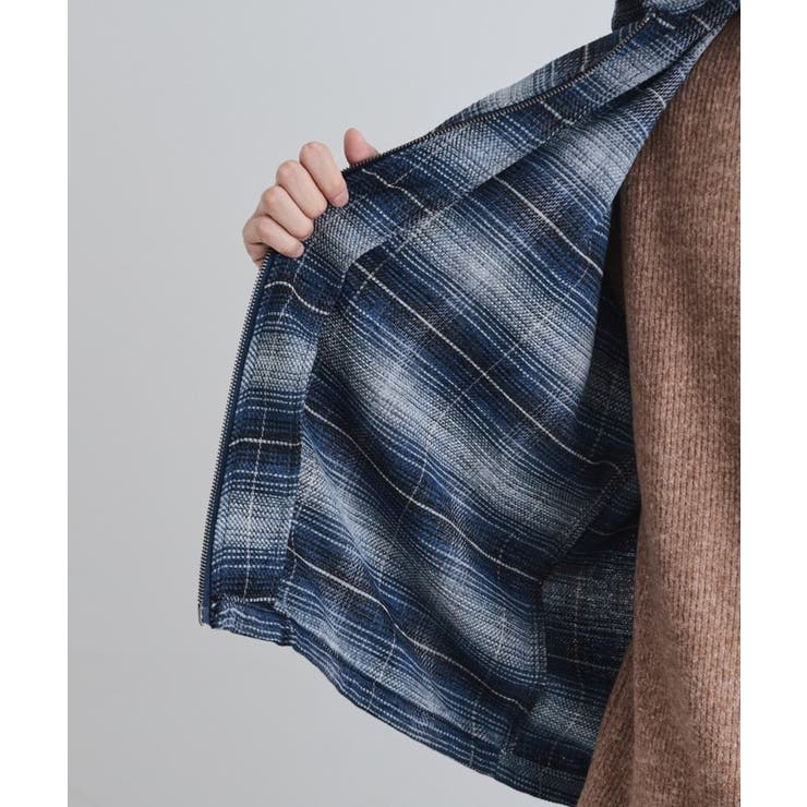 モールチェックZIPシャツ | tk.TAKEO KIKUCHI | 詳細画像10 