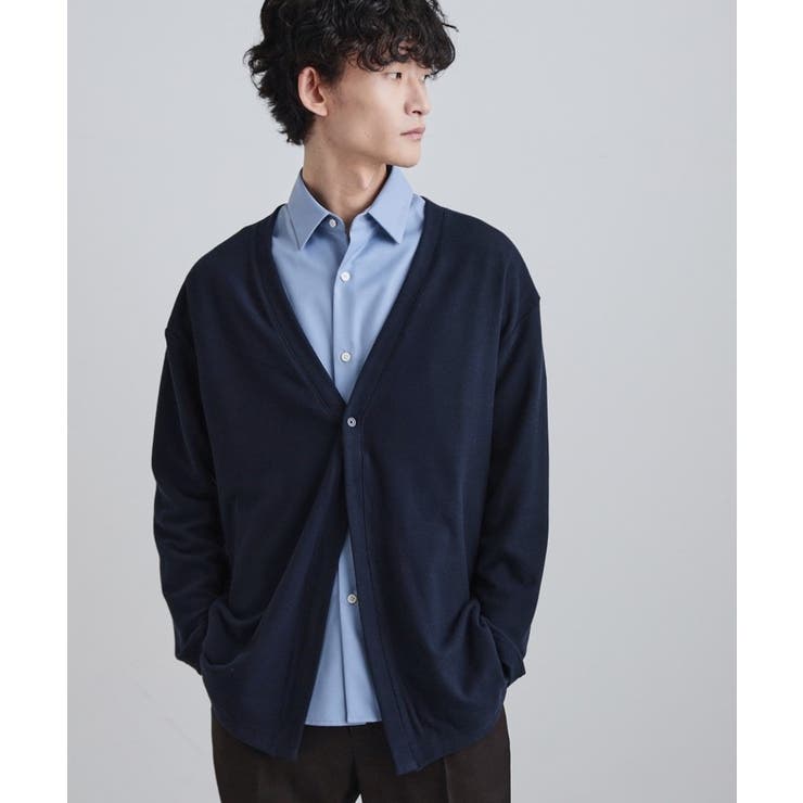 ネイビー(094) | ウォームトッパーカーディガン | tk.TAKEO KIKUCHI