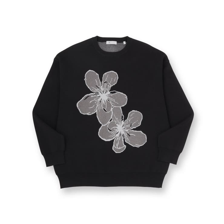 フラワーニットプルオーバー | tk.TAKEO KIKUCHI | 詳細画像1 