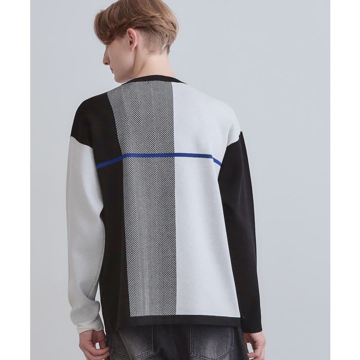 【洗える】クロスオーバーニット | tk.TAKEO KIKUCHI | 詳細画像6 