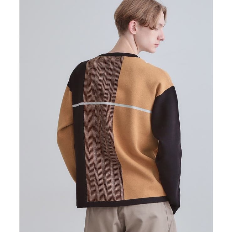 【洗える】クロスオーバーニット | tk.TAKEO KIKUCHI | 詳細画像10 