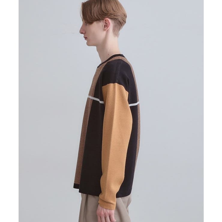 【洗える】クロスオーバーニット | tk.TAKEO KIKUCHI | 詳細画像19 