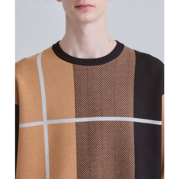 【洗える】クロスオーバーニット | tk.TAKEO KIKUCHI | 詳細画像21 