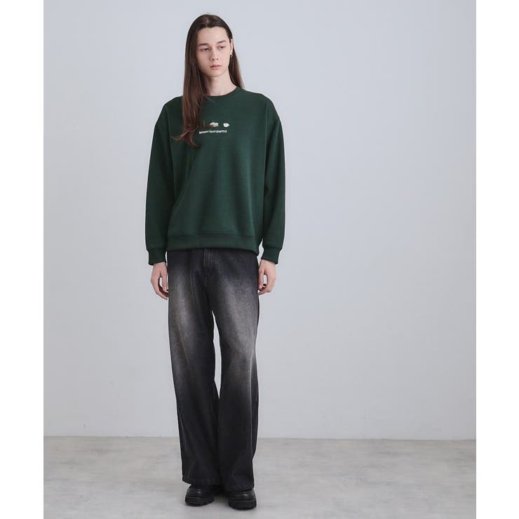 スリーアイテム刺繍スウェット | tk.TAKEO KIKUCHI | 詳細画像10 