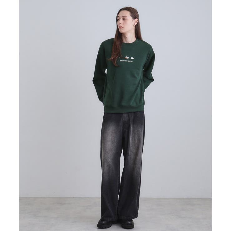 スリーアイテム刺繍スウェット | tk.TAKEO KIKUCHI | 詳細画像11 