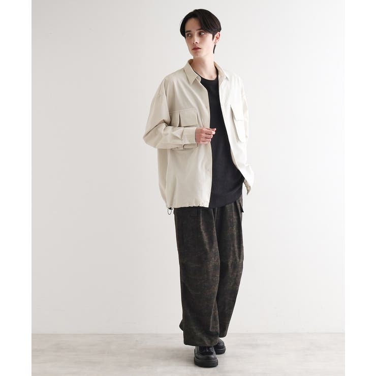 タクティカルシャツアウター | tk.TAKEO KIKUCHI | 詳細画像11 