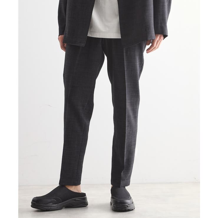 ブラック(019) | 【洗える】テックキャンバスサマーパンツ/セットアップ対応 | tk.TAKEO KIKUCHI