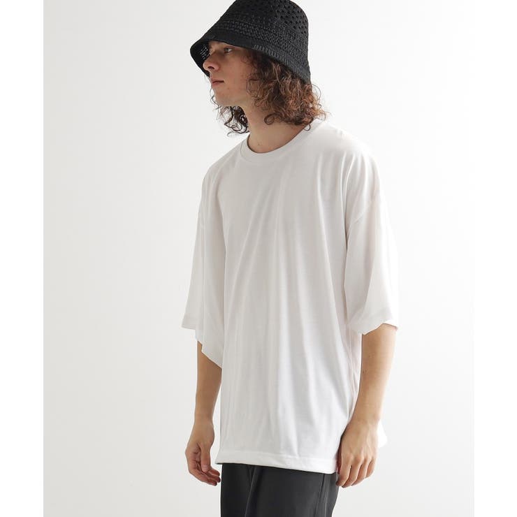 配色ドルマンカットソー | tk.TAKEO KIKUCHI | 詳細画像1 