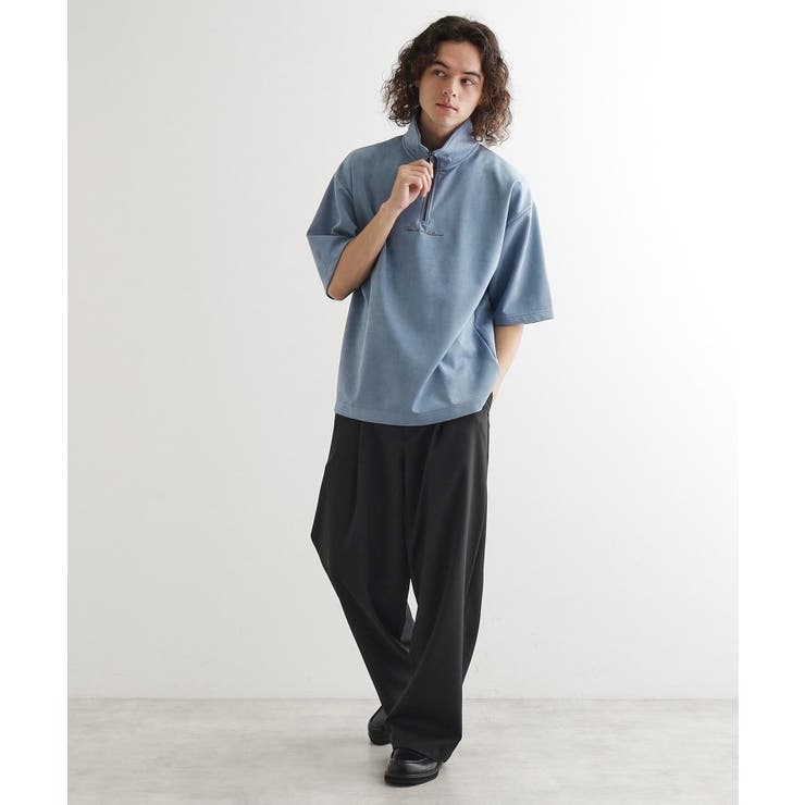 ポンチスエードハーフジップカットソー | tk.TAKEO KIKUCHI | 詳細画像10 