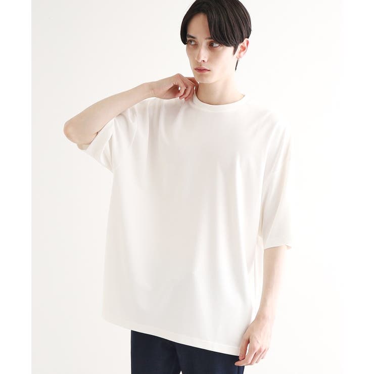 【UV／接触冷感】切替アソートTシャツ | tk.TAKEO KIKUCHI | 詳細画像1 