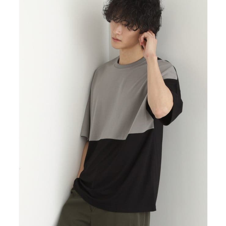 【UV／接触冷感】切替アソートTシャツ | tk.TAKEO KIKUCHI | 詳細画像17 