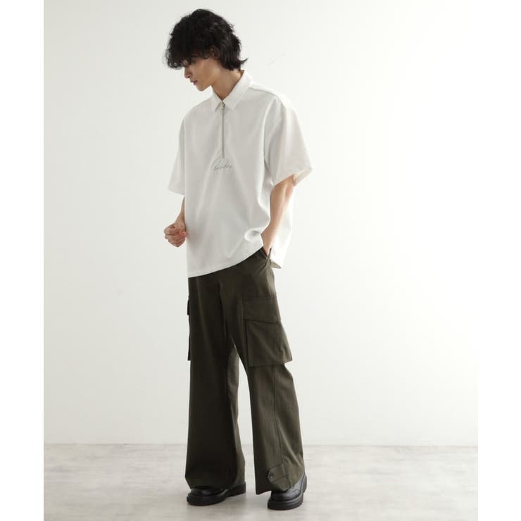 エンブロハーフジップシャツ | tk.TAKEO KIKUCHI | 詳細画像3 