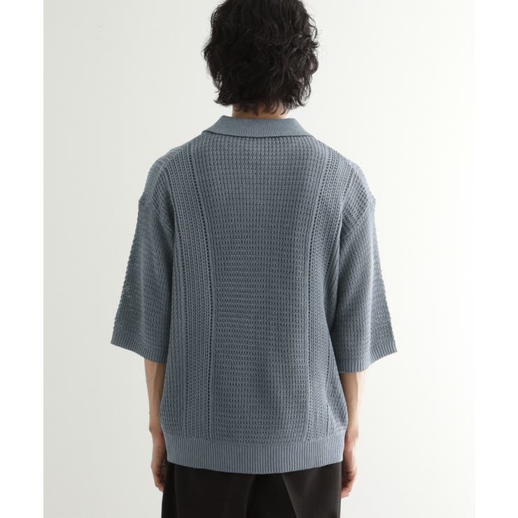 リネンライクニットポロシャツ | tk.TAKEO KIKUCHI | 詳細画像15 