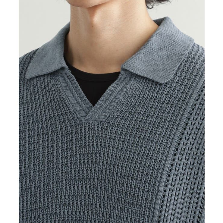 リネンライクニットポロシャツ | tk.TAKEO KIKUCHI | 詳細画像16 