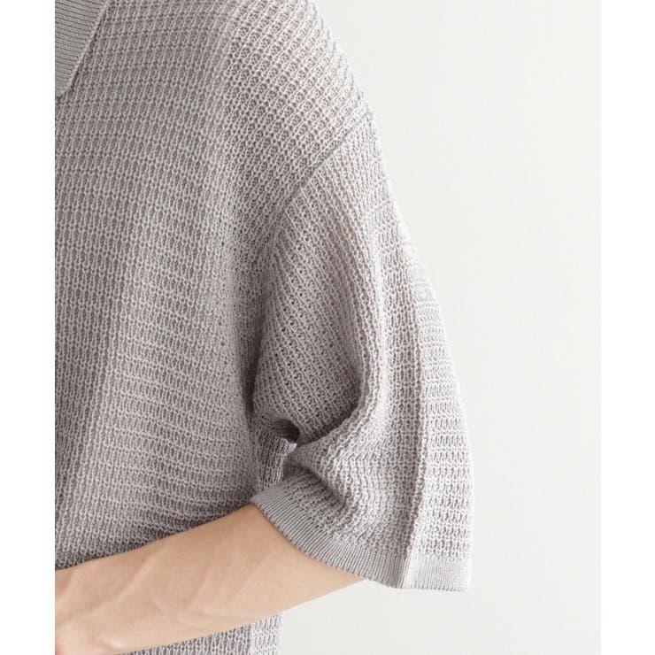 リネンライクニットポロシャツ | tk.TAKEO KIKUCHI | 詳細画像17 