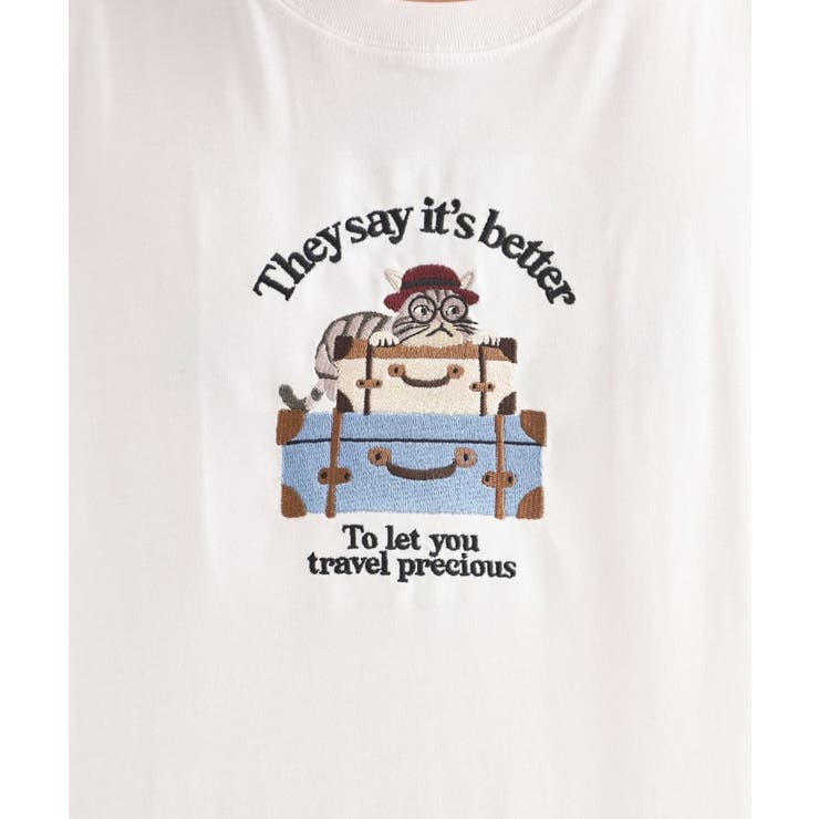 アニマル刺繍カットソー | tk.TAKEO KIKUCHI | 詳細画像12 