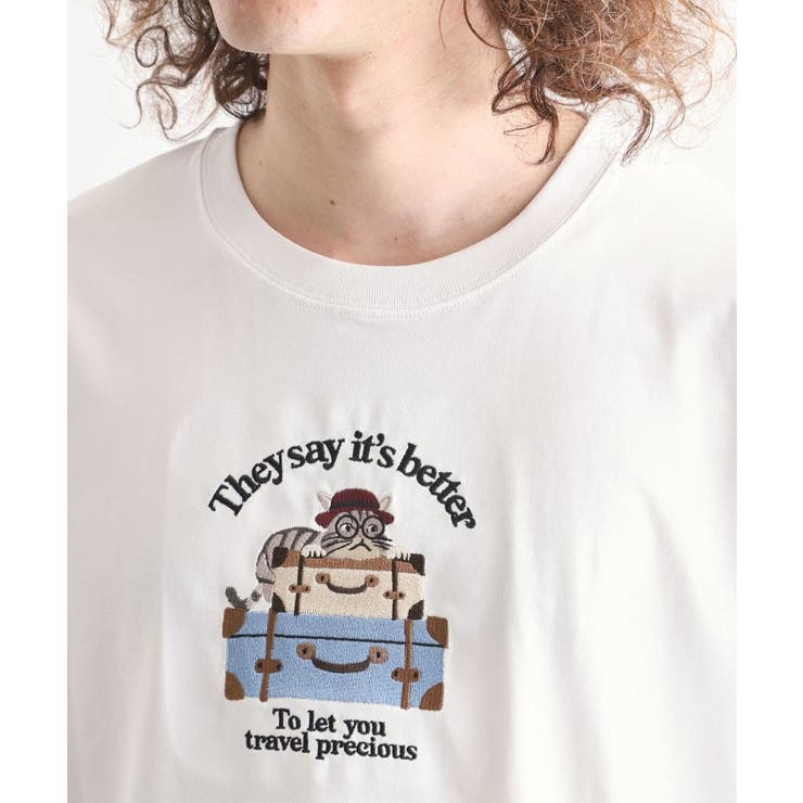 アニマル刺繍カットソー | tk.TAKEO KIKUCHI | 詳細画像16 