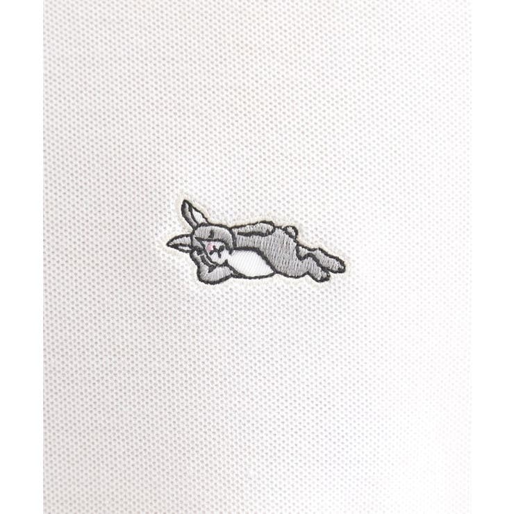 ウサギ刺繍 鹿の子クルーカットソー | tk.TAKEO KIKUCHI | 詳細画像4 