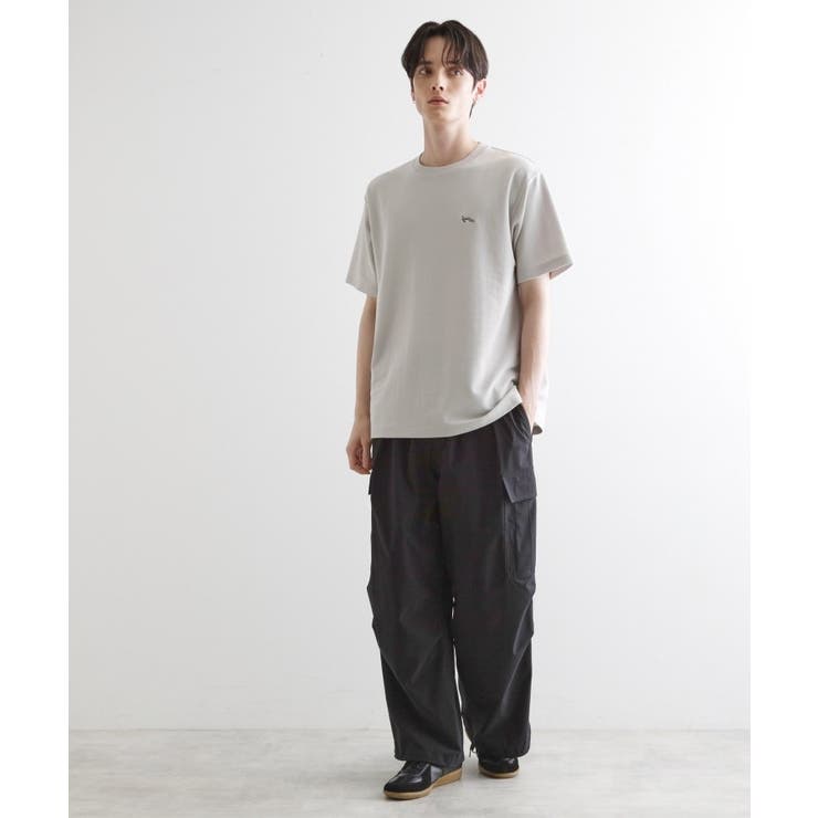 ウサギ刺繍 鹿の子クルーカットソー | tk.TAKEO KIKUCHI | 詳細画像15 