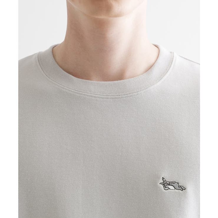 ウサギ刺繍 鹿の子クルーカットソー | tk.TAKEO KIKUCHI | 詳細画像20 