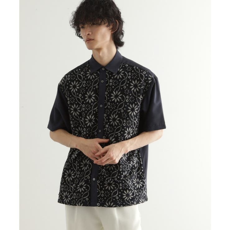 ボタニカルレースシャツ | tk.TAKEO KIKUCHI | 詳細画像9 