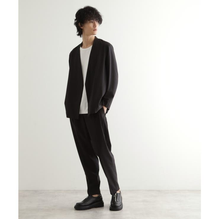 【吸水速乾】COOLMAX(R)サマーノーカラージャケット/セットアップ対応 | tk.TAKEO KIKUCHI | 詳細画像2 