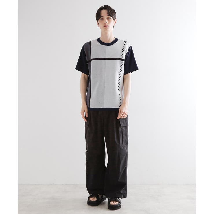 ニットドッキングクロスオーバー | tk.TAKEO KIKUCHI | 詳細画像15 