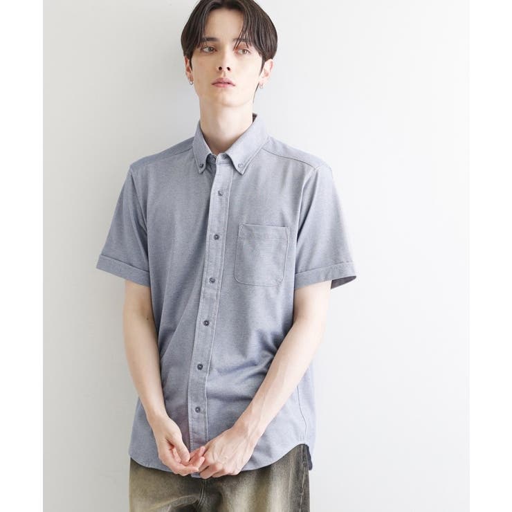 ブルー(092) | バーズアイカノコポロシャツ | tk.TAKEO KIKUCHI