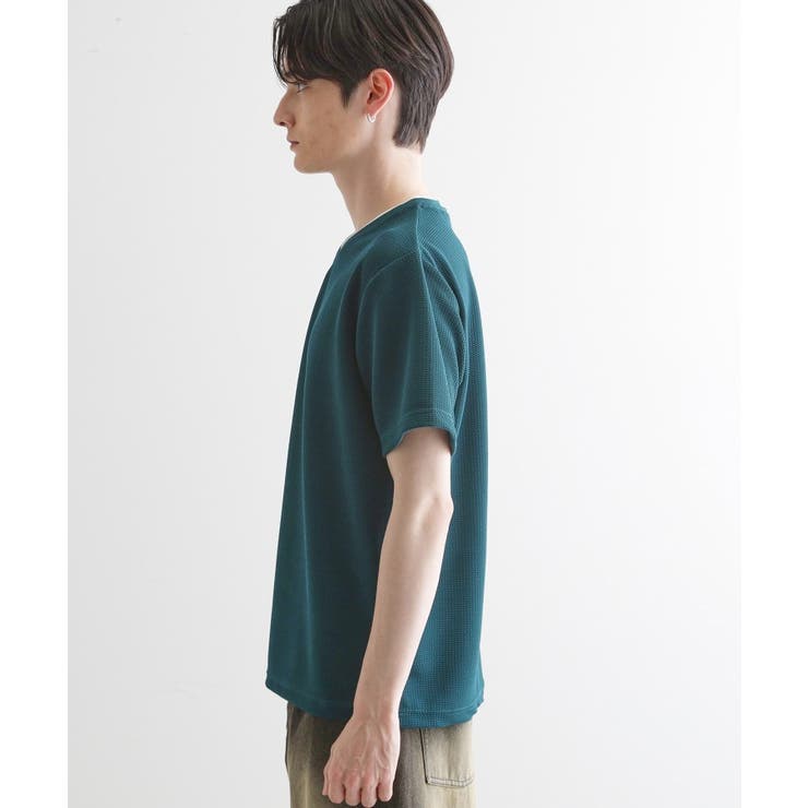 フェイクレイヤードVネックカットソー | tk.TAKEO KIKUCHI | 詳細画像14 