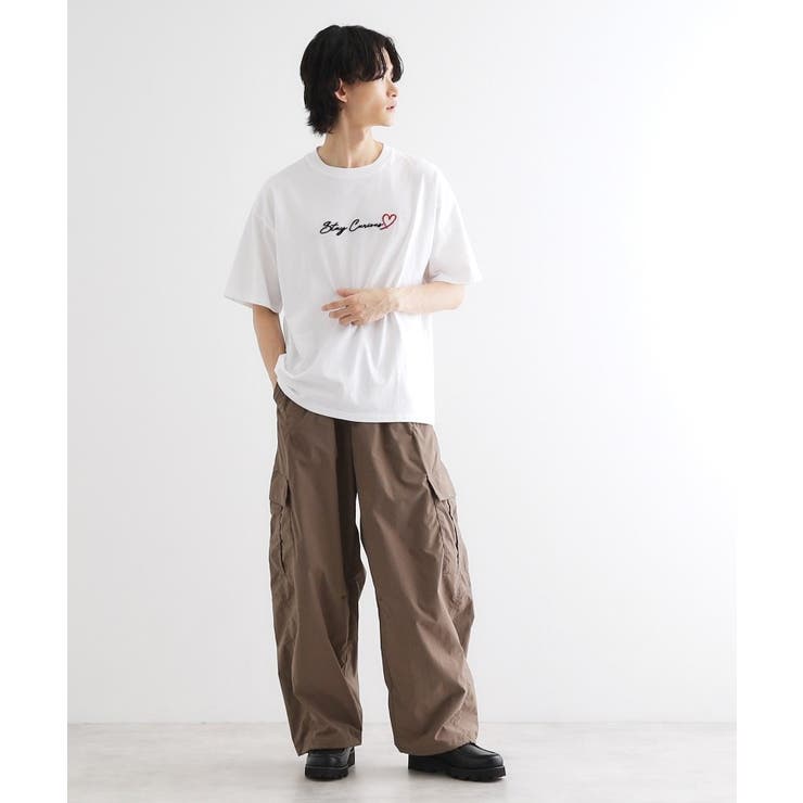 ハート＆フラワーTシャツ | tk.TAKEO KIKUCHI | 詳細画像3 