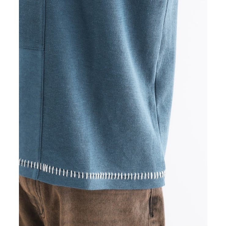 ブラインドステッチ切替カットソー | tk.TAKEO KIKUCHI | 詳細画像18 