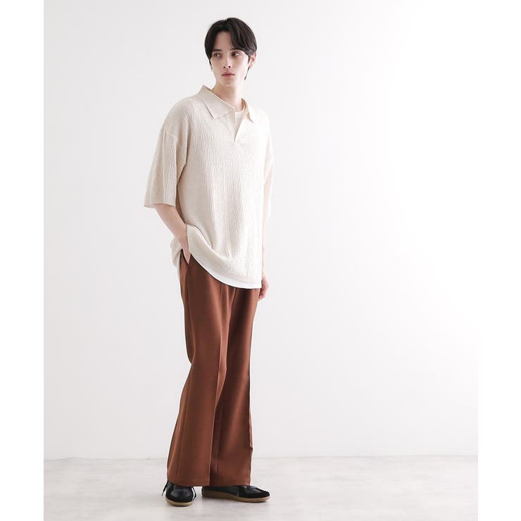 スキッパーニットポロシャツ | tk.TAKEO KIKUCHI | 詳細画像3 