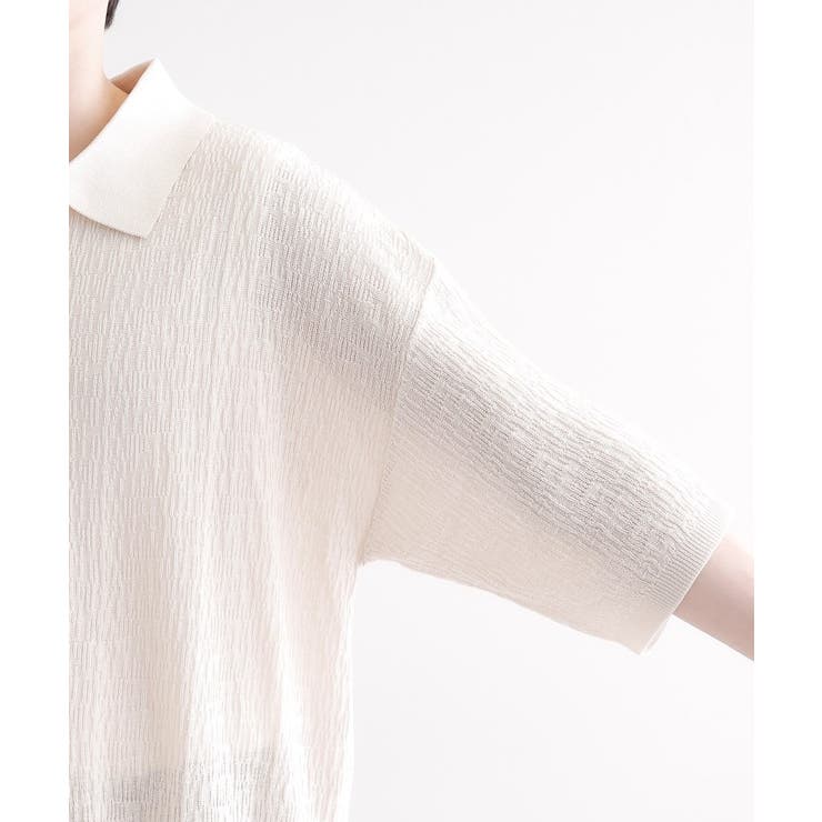 スキッパーニットポロシャツ | tk.TAKEO KIKUCHI | 詳細画像22 